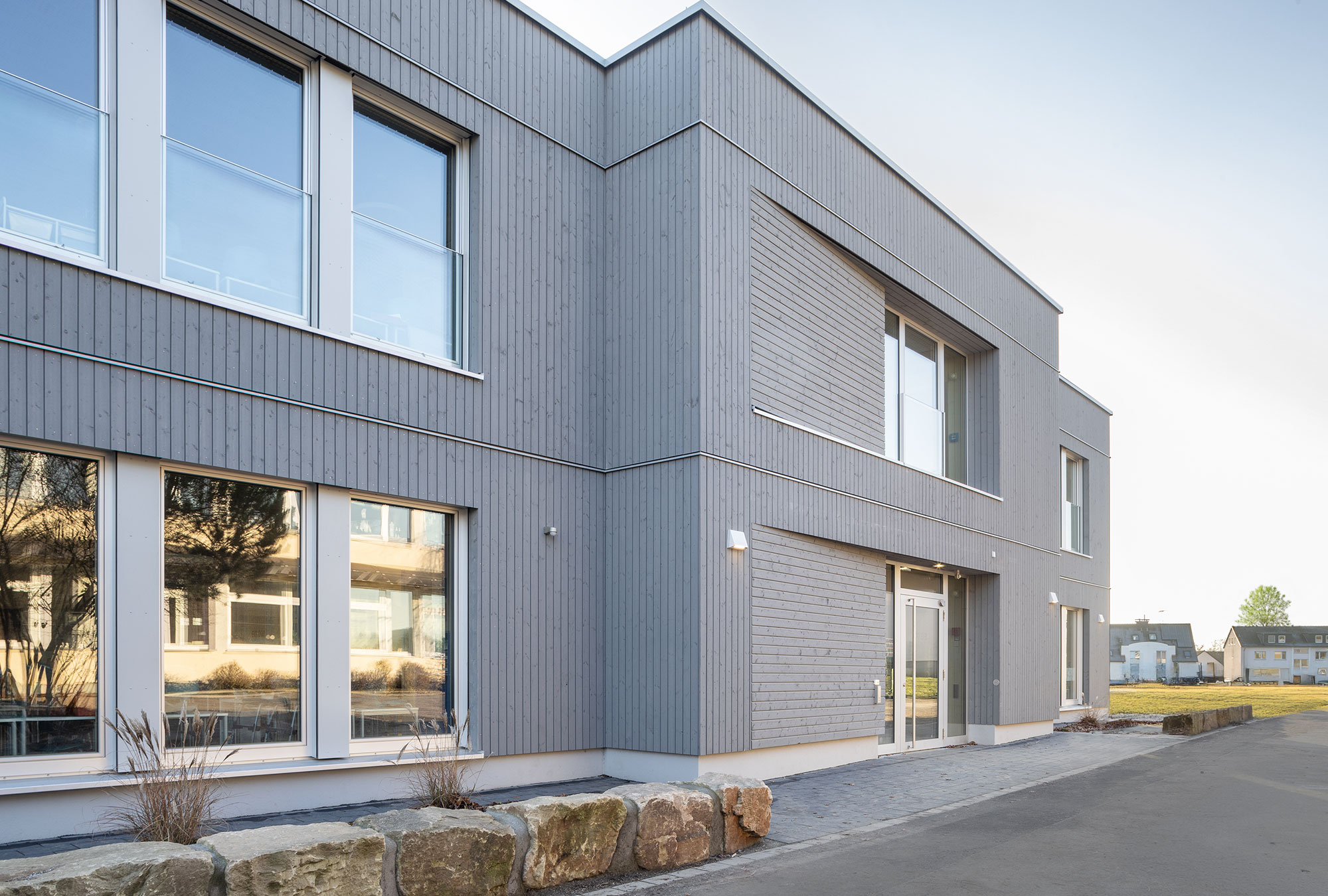 Roreger Neubau Grundschule Berchum-Garenfeld Außenansicht