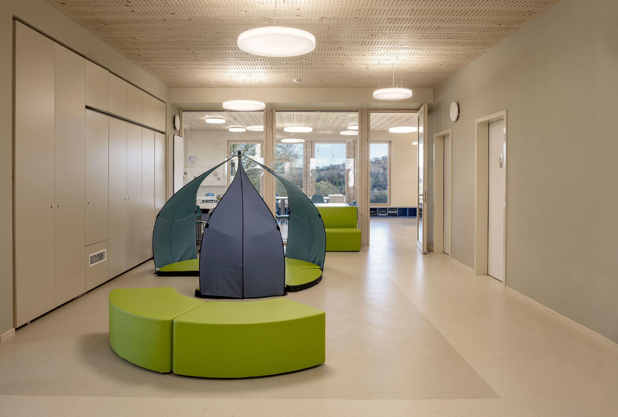 Roreger Neubau Grundschule Berchum-Garenfeld Innenansicht