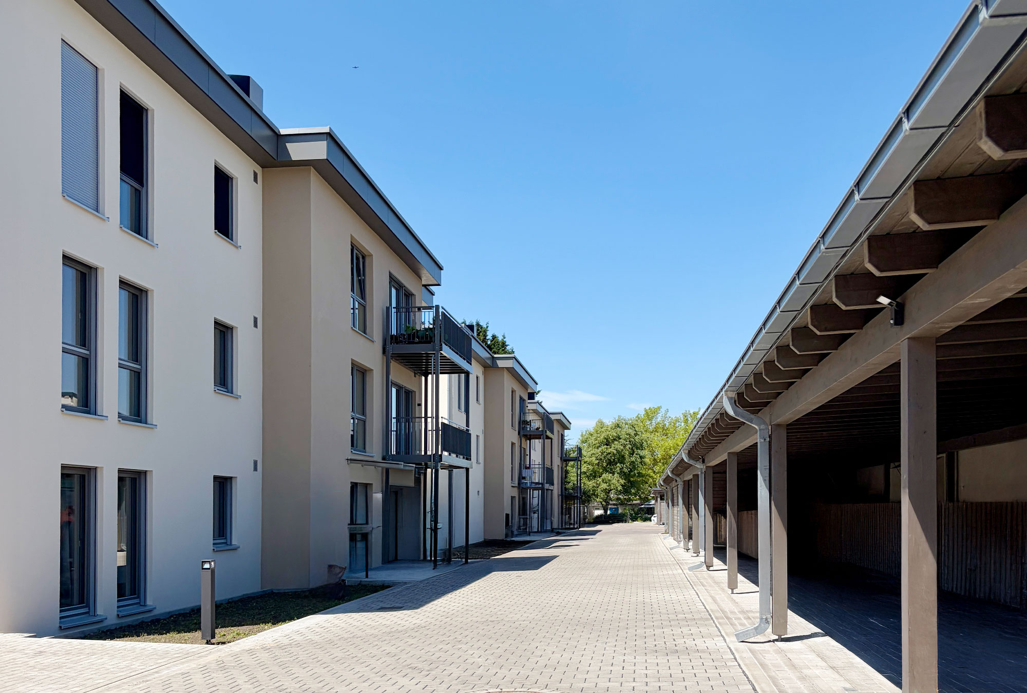 Mehrfamilienhaus Luckenwalde Außenansicht
