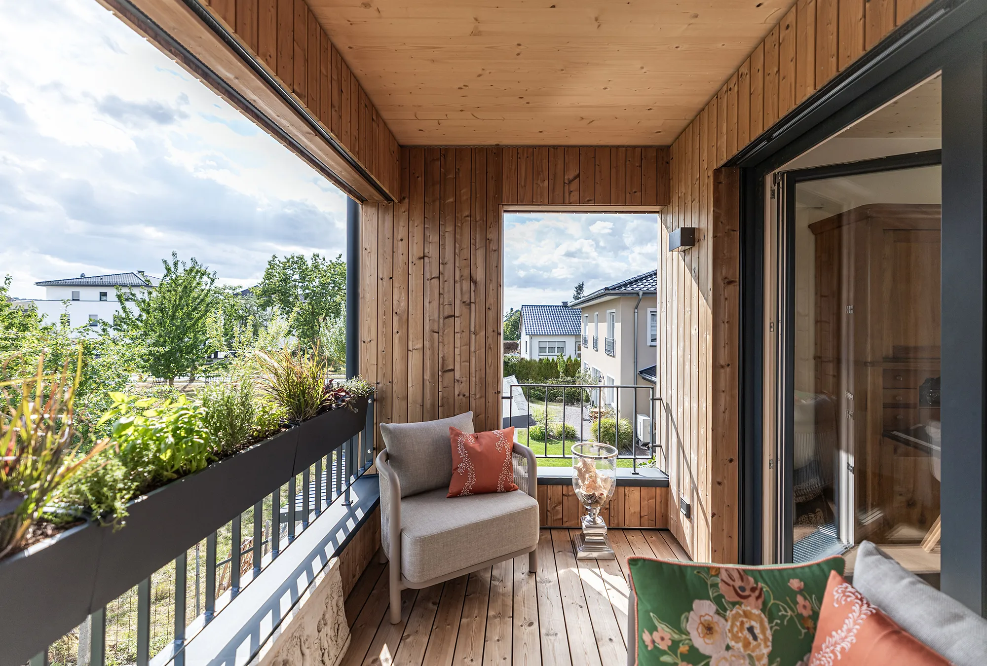 Mehrfamilienhaus Anröchte Loggia