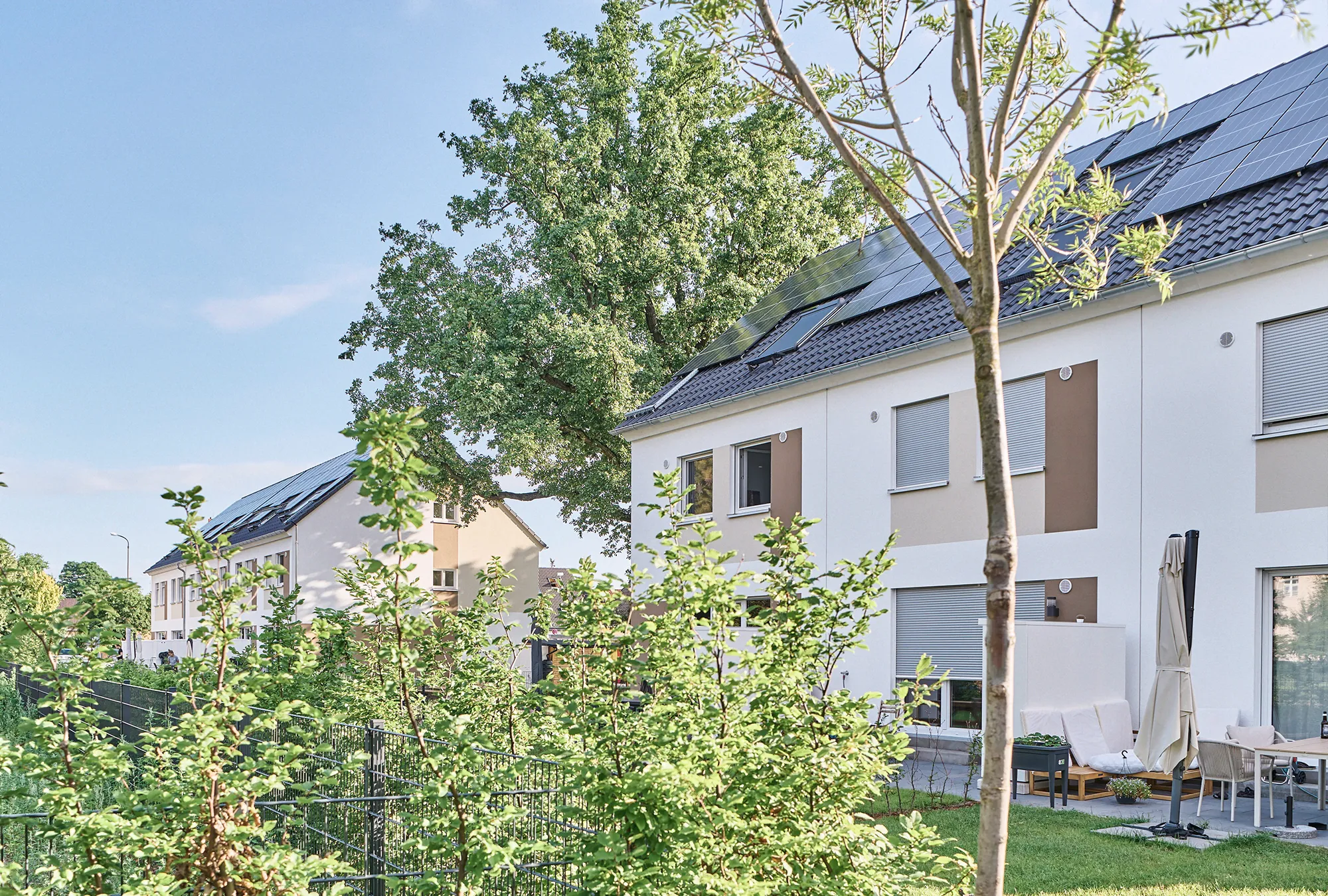 Reihenhaus Quartier Berlin-Pankow Außenansicht