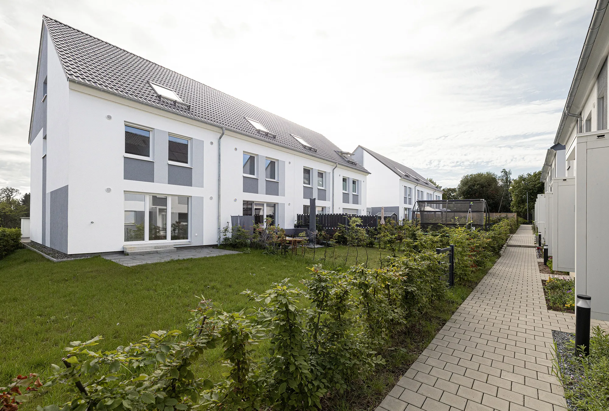 Reihenhaus-Quartier Mehrfamilienhaus Bad Segeberg Außenansicht